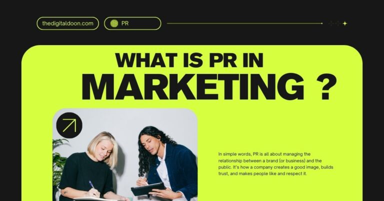 What is PR in Marketing?