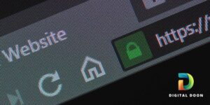 homepage of a browser